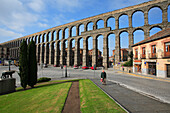 Spain, Castilla Leon, Segovia, Roman Aqueduct