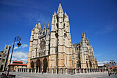 Spain, Castilla Leon, Leon, Cathedral