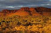 Mountains range of Kings Canyon, Watarrka National Park, Northern Territory, Australia