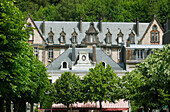 France, Auvergne, Puy-de-Dôme, La Bourboule, Republique square