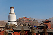 China, Shanxi, Mount Wutai, Great White Pagoda