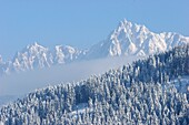 France, Haute Savoie, Saint Gervais, Mont Blanc's Aiguille du midi