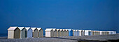 France, normandy, Seine Maritime, Cayeux sur Mer, beach huts