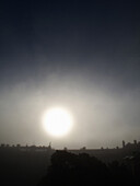 Sun Through Morning Fog