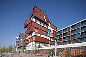 Wohn- und Geschäftsgebäude, HafenCity, Hamburg, Deutschland