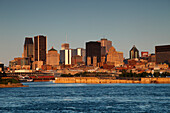 View on Montreal at sunrise, Quebec, Canada