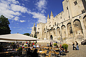 Papstpalast Avignon, Provence, Frankreich