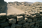 Huacas del Sol y de la Luna Sun and Moon temples Mochica Culture Near Trujillo La Libertad region Peru