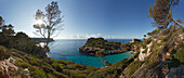 Calo  d es Moro, nearby Cala S Amonia, near Santanyi, Mallorca, Balearic Islands, Spain, Europe