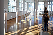 Museum für Angewandte Kunst Frankfurt, Sammlung: Moderne, Architekt Richard Meier, Frankfurt am Main, Hessen, Deutschland, Europa