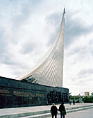 Kosmonautenmuseum und sowjetisches Raumfahrt Denkmal, Moskau, Russische Föderation, Russland, Europa