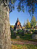 Stabkirche Heddal, Heddal, Notodden, Telemark, Norwegen
