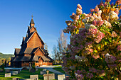 Stabkirche Heddal, Heddal, Notodden, Telemark, Norwegen