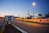 Seehafen Nord in Rostock, Mecklenburg-Vorpommern, Deutschland