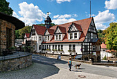 Source House with the Grottoneum, Saalfelder Feengrotten, Saalfeld, Thuringia, Germany