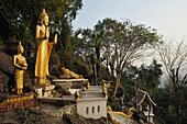 Buddha statues, Phu Si hill, Luang Prabang, Laos