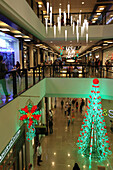 Christmas tree, Greenbelt 5 shopping Mall in Makati City, Manila, Luzon Island, Philippines