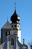 Kirche in Innichen, Pustertal, Alto Adige, Südtirol, Italien