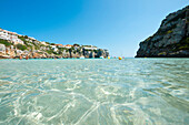 In The Sea In Cala En Porter, Cala En Porter, Menorca, Balearic Islands, Spain