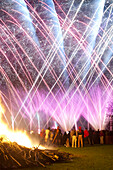 Bonfire and firework display, Lewes, East Sussex