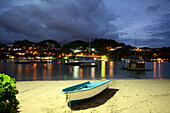 St Vincent Island from Young Island, St Vincent and the Grenadines, Caribbean