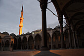 Blue Mosque courtyard, Istanbul, Turkey