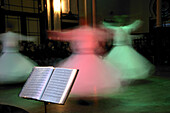 Istanbul, Turkey. Whirling Dervishes