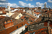 France, Aquitaine, Dordorgne (Perigord), Perigueux, city from 16th century and Saint Front cathedral (Unesco world heritage)