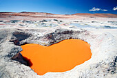 Bolivia, altiplano, Sol de Manana, geysers