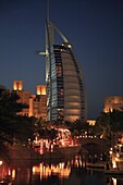 United Arab Emirates, Dubai, Burj al-Arab, Madinat Jumeirah hotels