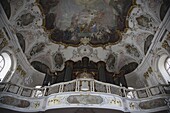 Germany, Rhineland-Palatinate, Mainz, St Ignatius' Church interior