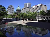 Canada, Quebec, Montreal, Place du Canada