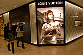 Japan, Tokyo, Shinjuku district, Louis Vuitton shop