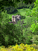 France, Auvergne, Cantal, Tournemire, Anjony castle