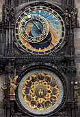 Czech Republic, Prague, Old Town Hall, astronomical clock