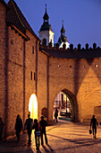 Poland, Warsaw, Old Town, Barbican