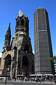 Germany, Berlin, Kaiser Wilhelm Memorial Church