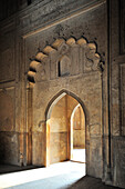 Torbogen aus Marmor, Grabmahl von Safdarjang, Safdarjang´s Tomb, New Delhi, Delhi, Indien