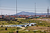 Impression aus dem Township Khayelitsha, Kapstadt, Westkap, Südafrika