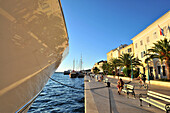 At Mali Losinj harbour, Losinj island, Kvarnen Gulf, Croatia