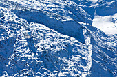 Neue Monte Rosa-Hütte, Breithorn und Matterhorn, Zermatt, Wallis, Schweiz, Alpen
