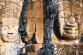 Profile of Avalokiteshvara statue from Bayon temple, Angkor, Siem Reap, Cambodia