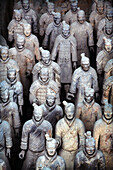 Army of Terracotta Warriors in Xi'an, Shaanxi, China