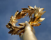 Goldener Lorbeerkranz, Siegessäule mit der Goldelse, Berlin Mitte, Berlin, Deutschland, Europa