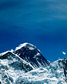 Mount Everest in Sagarmantha National Park, Solu Khumba, Nepal