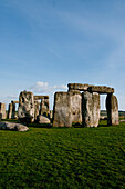Close view of Stonehenge, Stonehenge, Witshire, UK