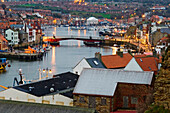 Town of Whitby, North Yorkshire, UK