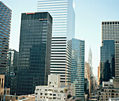 View of Manhattan, New York City, New York State, USA