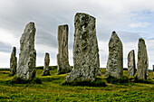 Standing stones, Callanish, Isle of Lewis, Outer Hebrides, Scotland, UK