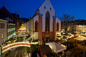 Christmas market, Freiburg im Breisgau, Black Forest, Baden-Württemberg, Germany